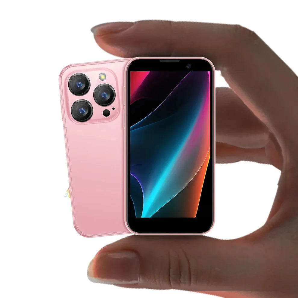 Mini smartphone 5G ultra compacto con pantalla táctil de 3.0 + CARGADOR