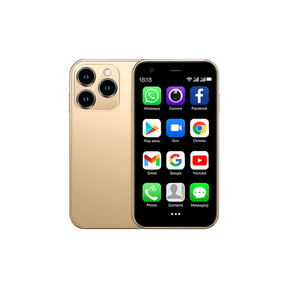 Mini smartphone 5G ultra compacto con pantalla táctil de 3.0 + CARGADOR